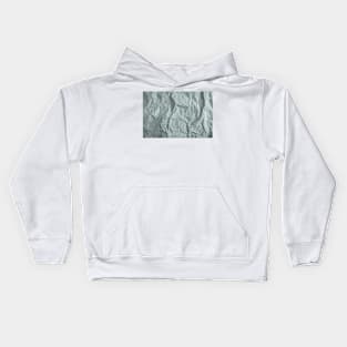 Crumpled paper texture Kids Hoodie